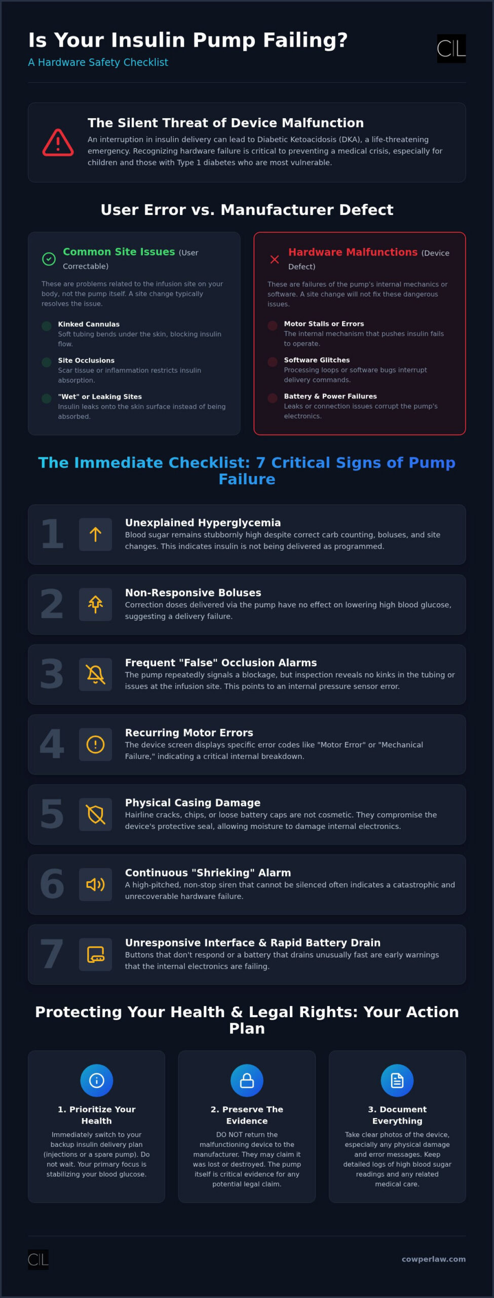 7 Critical Signs Your Insulin Pump Is Failing: A Patient Safety Checklist