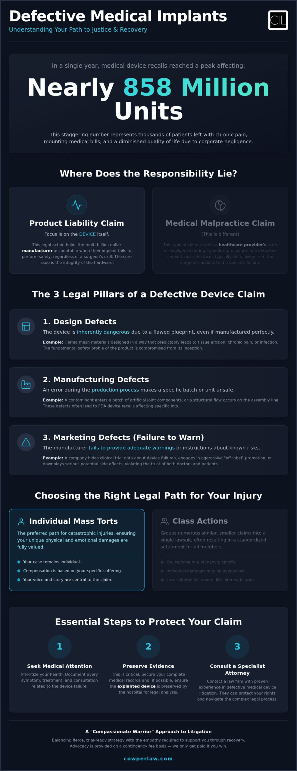 Defective Medical Implant Lawsuit: Seeking Justice Against Corporate Negligence